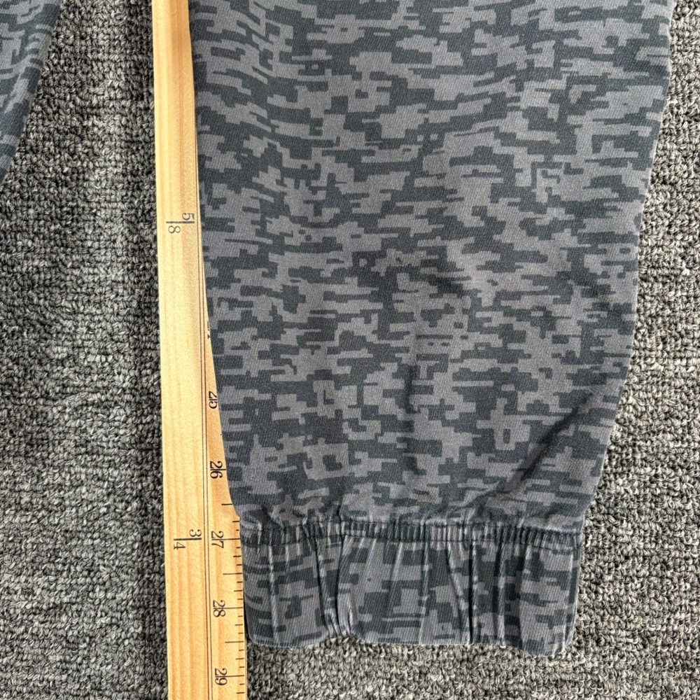 Under Armour Joggers Mens Small Gray Digital Camo ColdGear Fitted Sweatpants - Picture 7 of 9